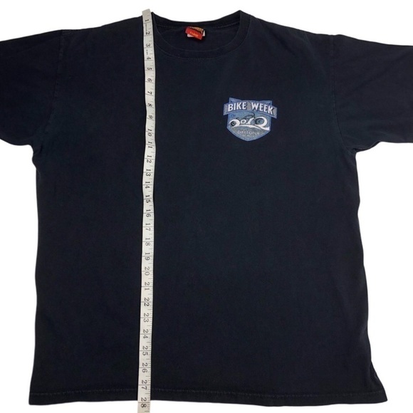 HARLEY DAVIDSON DAYTONA BEACH 2012 BIKE WEEK GRAPHIC T-SHIRT XL - Picture 8 of 10